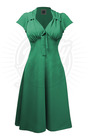 Pretty 40s Tea Dress in Emerald