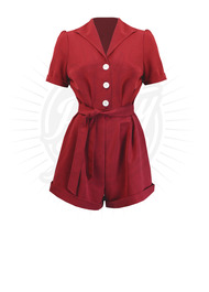 Pretty Playsuit - Red