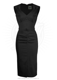 Rita Wiggle Dress in Black
